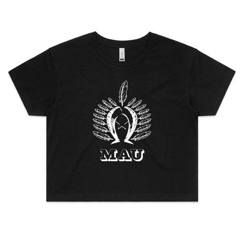 MAU FAMILY - AS Colour - Women's Crop Tee