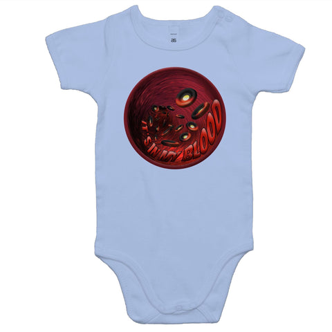 'It's In My Blood' New Dawn Baby Romper