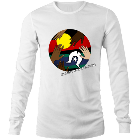 'Indigenous Grapevine' Long Sleeve T-Shirt