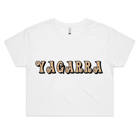 'Yagarra' Crop Tee