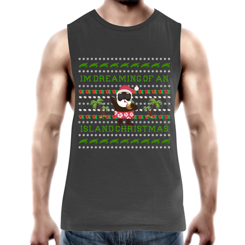 'Island Christmas' Tank Top Tee